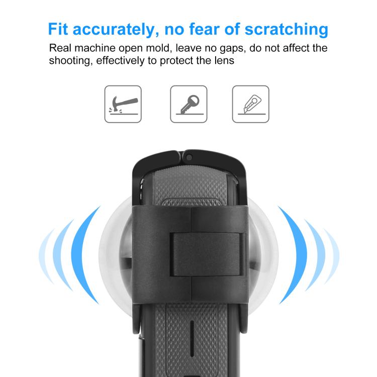 Per Insta360 X3 PULUZ Copriobiettivo protettivo, Lens Guard