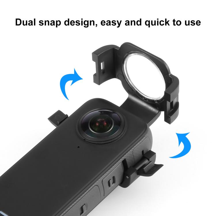 Per Insta360 X3 PULUZ Copriobiettivo protettivo, Lens Guard