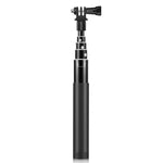 Monopiede per selfie in metallo PULUZ 73,5 cm con base adattatore invisibile e vite per Insta360 One RS / X2 / X3, 70cm Monopod