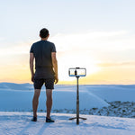 Monopiede per selfie in metallo PULUZ 73,5 cm con base adattatore invisibile e vite per Insta360 One RS / X2 / X3, 70cm Monopod