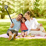 Monopiede per selfie in metallo PULUZ 73,5 cm con base adattatore invisibile e vite per Insta360 One RS / X2 / X3, 70cm Monopod