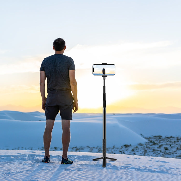 Monopiede per selfie in metallo PULUZ 157 cm per Insta360 One RS / X2 / X3, 150cm Monopod
