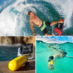 PULUZ Maniglia Galleggiante Bobber Impugnatura con Cinghia per GoPro Hero11 Black / HERO10 Black / HERO9 Black /HERO8 / HERO7 /6 /5 /5 Session /4 Session /4 /3+ /3 /2 /1, Insta360 ONE R, DJI OsmoAzione e altre action cam, Bobber Hand Grip