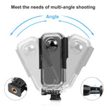 Per custodia impermeabile subacquea Insta360 X3 PULUZ da 30 m, 30m Waterproof Case