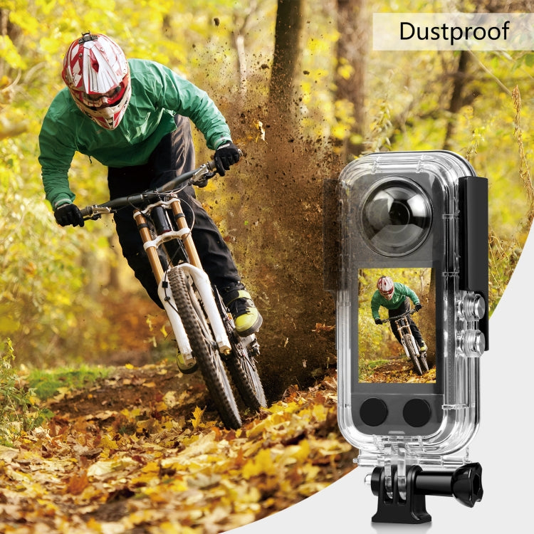 Per custodia impermeabile subacquea Insta360 X3 PULUZ da 30 m, 30m Waterproof Case