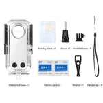 Per custodia impermeabile subacquea Insta360 X3 PULUZ da 30 m, 30m Waterproof Case