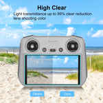 Per DJI Mini 3 Pro / Mavic 3 Classic PULUZ Pellicola in vetro temperato per schermo del telecomando, For DJI Mini 3 Pro / Mavic 3 Classic Remote Control