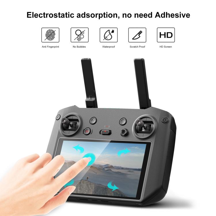 Per DJI RC Pro PULUZ Pellicola in vetro temperato per schermo di controllo remoto, For DJI RC Pro