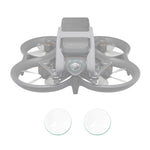 Per DJI Avata 2 pezzi PULUZ pellicola per lenti in vetro temperato per drone, For DJI Avata