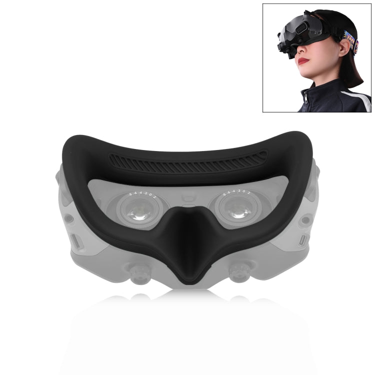 Per DJI Avata Goggles 2 PULUZ Custodia protettiva in silicone per maschera per occhi volanti, For DJI Avata Goggles 2