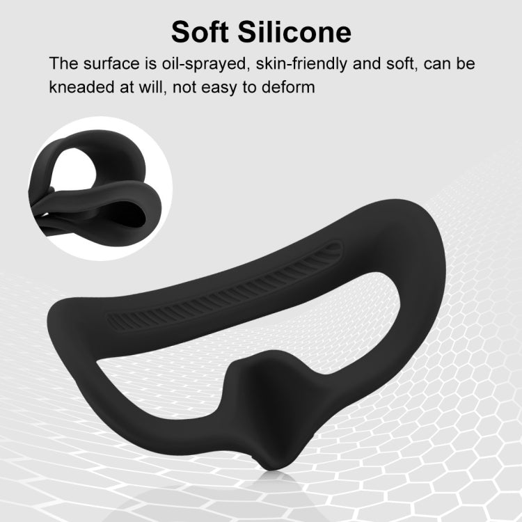 Per DJI Avata Goggles 2 PULUZ Custodia protettiva in silicone per maschera per occhi volanti, For DJI Avata Goggles 2