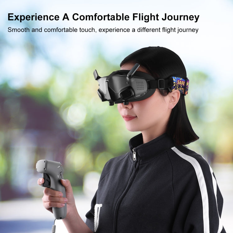 Per DJI Avata Goggles 2 PULUZ Custodia protettiva in silicone per maschera per occhi volanti, For DJI Avata Goggles 2