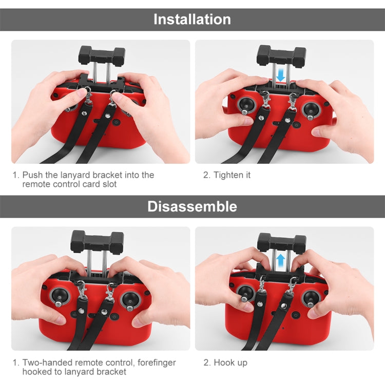 Custodia in silicone con tracolla per telecomando DJI