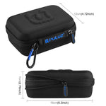 PULUZ Custodia impermeabile da trasporto e da viaggio per GoPro, DJI Osmo Action e altri accessori per fotocamere sportive, dimensioni ridotte: 16 cm x 12 cm x 7 cm, US Stock Black, UK Stock Black, For GoPro, Size: 16cm x 12cm x 7cm