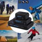 PULUZ Custodia impermeabile da trasporto e da viaggio per GoPro, DJI Osmo Action e altri accessori per fotocamere sportive, dimensioni ridotte: 16 cm x 12 cm x 7 cm, US Stock Black, UK Stock Black, For GoPro, Size: 16cm x 12cm x 7cm