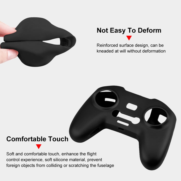 Custodia protettiva in silicone PULUZ per telecomando combinato DJI FPV, For DJI FPV Combo Remote Control