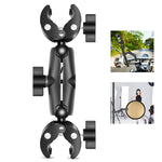 Morsetto doppia testa per manubrio GoPro e action cam