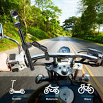 Morsetto doppia testa per manubrio GoPro e action cam