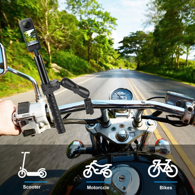 Morsetto doppia testa per manubrio GoPro e action cam