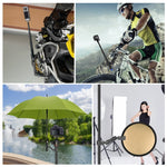 Morsetto doppia testa per manubrio GoPro e action cam