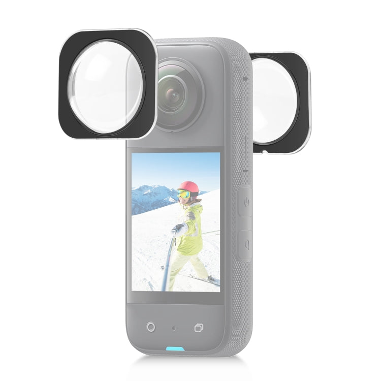 Copertura protettiva in vetro ottico per Insta360 X3