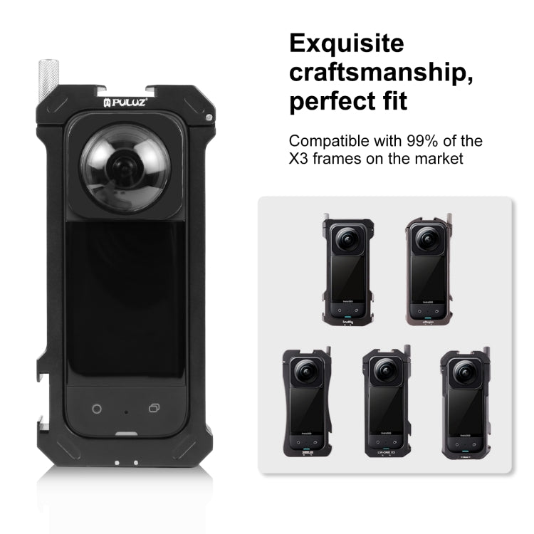 Copertura protettiva in vetro ottico per Insta360 X3