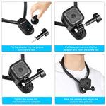 PULUZ Lazy Neck Bracket POV View Mount per GoPro Action Camera, POV View Mount