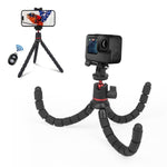 Treppiede flessibile PULUZ Mini Octopus con telecomando