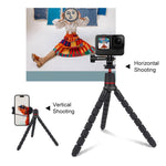 Treppiede flessibile PULUZ Mini Octopus con telecomando
