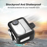 Per Insta360 GO 3 Custodia per batteria per fotocamera PULUZ Cornice protettiva in plastica, Plastic Protective Frame