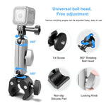 Morsetto PULUZ per action cam e smartphone 2-5 cm