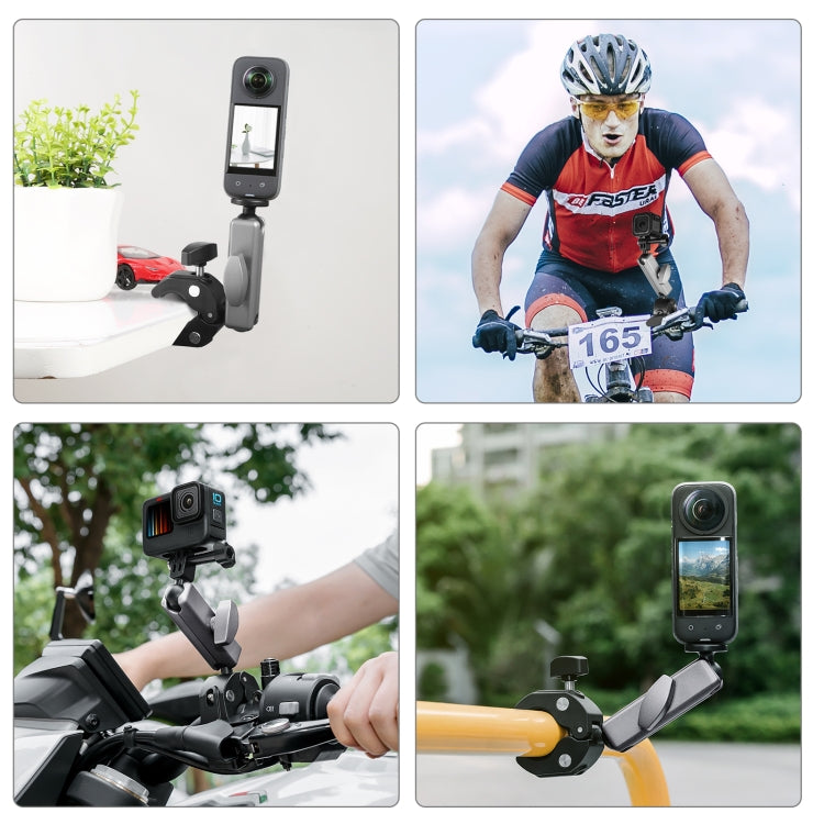 Morsetto PULUZ per action cam e smartphone 2-5 cm