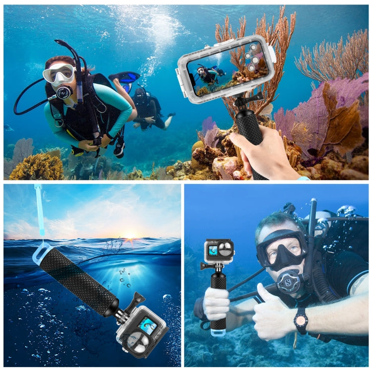 PULUZ Aste di galleggiamento con impugnatura galleggiante per telefoni / action cam, Buoyancy Rods for Phones