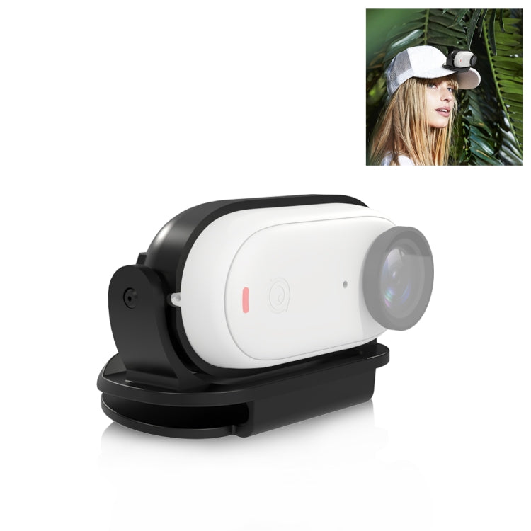 Per Insta360 GO3 PULUZ Zaino Cappello Rec-mounts Supporto con morsetto a sgancio rapido, Easy Clip