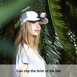 Per Insta360 GO3 PULUZ Zaino Cappello Rec-mounts Supporto con morsetto a sgancio rapido, Easy Clip