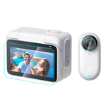 Pellicola vetro temperato per lente Insta360 GO 3
