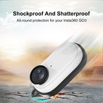 Per Insta360 GO 3 PULUZ Body Gabbia protettiva in plastica magnetica con moschettone, Magnetic Frame with Carabiner