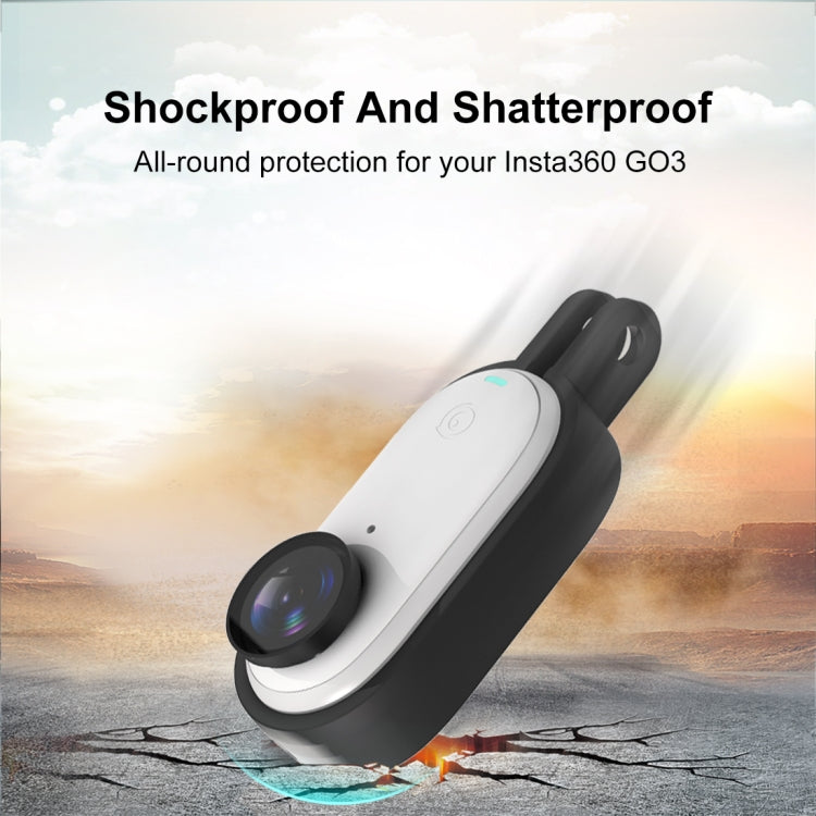 Per Insta360 GO 3 PULUZ Body Gabbia protettiva in plastica con vite e fibbia a sgancio rapido, Body Plastic Protective Frame