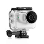 Per Insta360 GO 3 PULUZ Custodia impermeabile subacquea da 60 m con adattatore di base e vite, Waterproof Housing Case