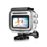 Per Insta360 GO 3 PULUZ Custodia impermeabile subacquea da 60 m con adattatore di base e vite, Waterproof Housing Case