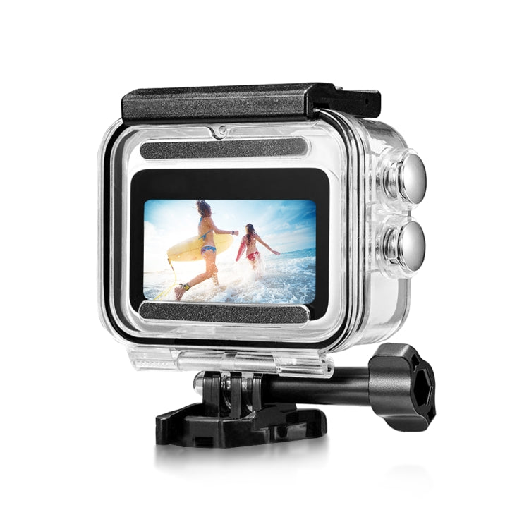 Per Insta360 GO 3 PULUZ Custodia impermeabile subacquea da 60 m con adattatore di base e vite, Waterproof Housing Case