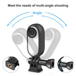 Per Insta360 GO 3 PULUZ Corpo Gabbia protettiva in plastica con vite e adattatore, Protective Frame Cage with Screw & Adapte