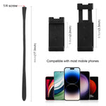 Supporto clip flessibile in silicone per telefono e GoPro