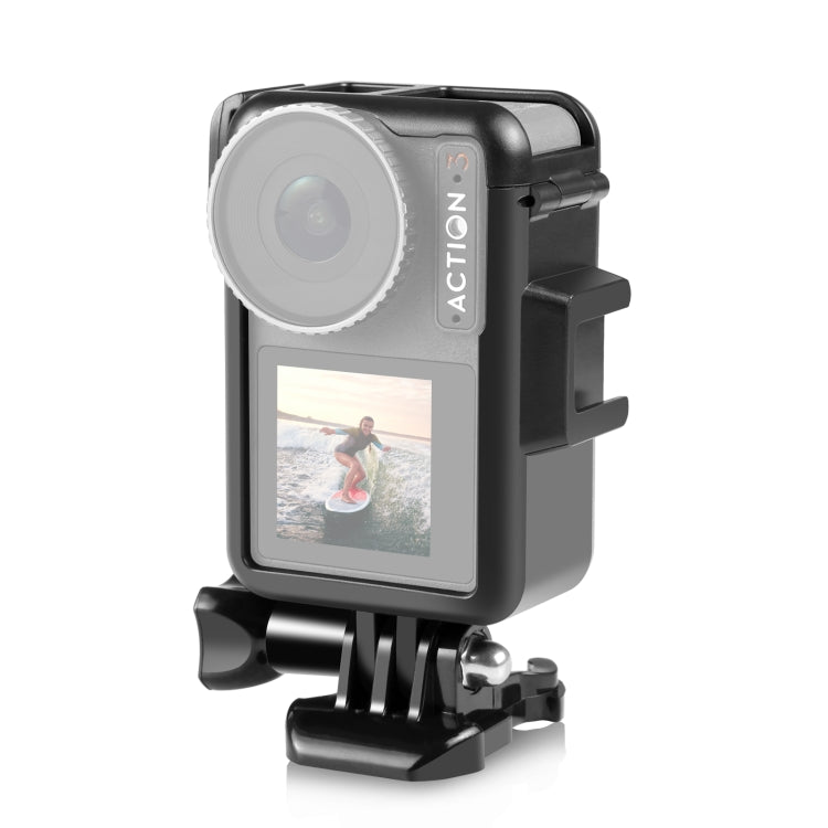 Gabbia verticale protettiva in plastica per DJI Osmo Action 5 Pro