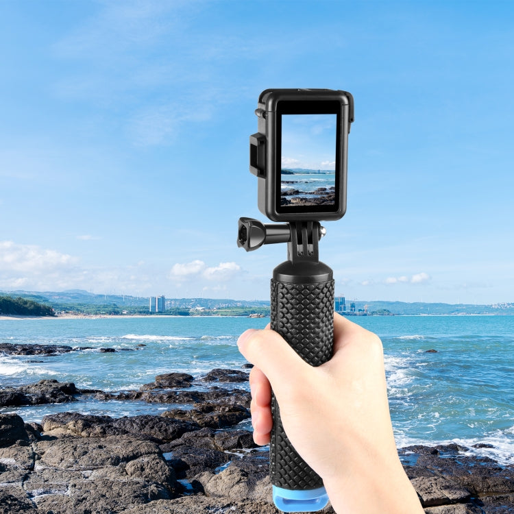 Per DJI Osmo Action 4/3 PULUZ Gabbia verticale in plastica con telaio protettivo con scarpe fredde, For DJI Osmo Action 5 Pro / 4 / 3 Vertical Cage