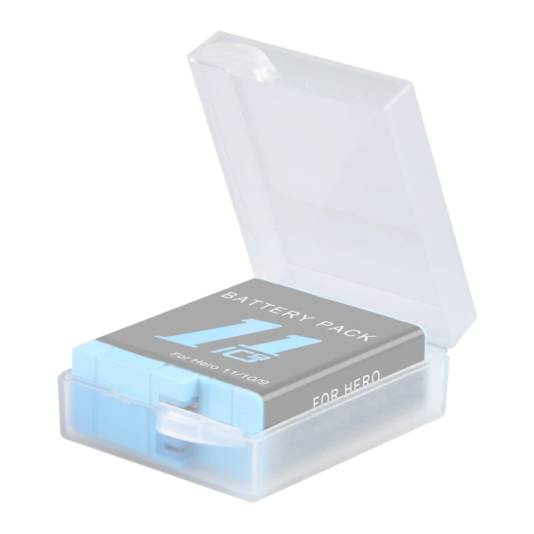 Scatola portabatterie trasparente per GoPro AHDBT-901 e simili