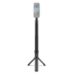 Per Insta360 X3 PULUZ Maniglia rotante Supporto per treppiede da tavolo Monopiede per selfie da 110 cm, Desktop Tripod Stand 110cm Selfie Stick
