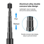 Per Insta360 X3 PULUZ Maniglia rotante Supporto per treppiede da tavolo Monopiede per selfie da 110 cm, Desktop Tripod Stand 110cm Selfie Stick