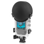 Per Insta360 X3 PULUZ Custodia da immersione invisibile Copriobiettivo Custodia protettiva in silicone, For Insta360 X4 / X3