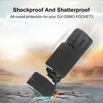 Per DJI OSMO Pocket 3 PULUZ 3 in 1 set di custodie in silicone, Silicone Case Black, Silicone Case Red, Silicone Case White